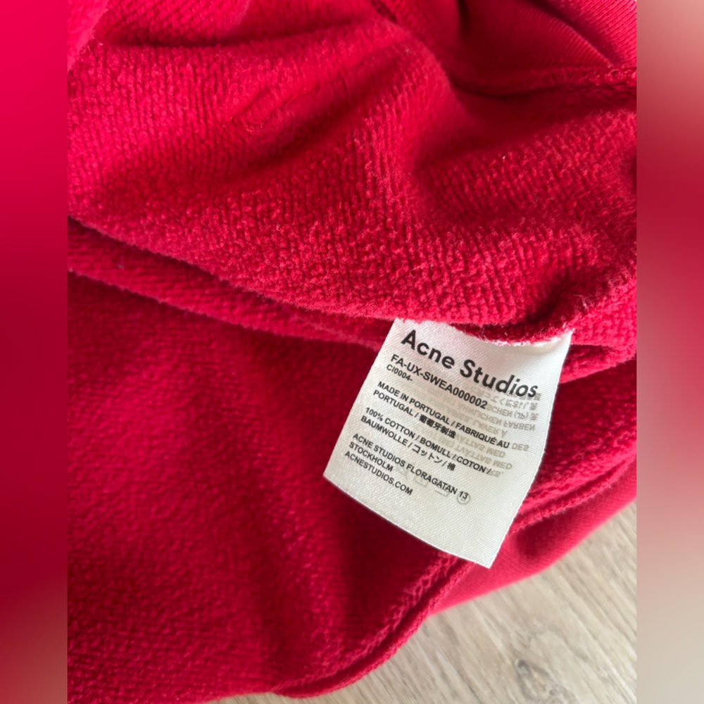 Acne Studios Ferris Face Hoodie - Picture 4 of 4